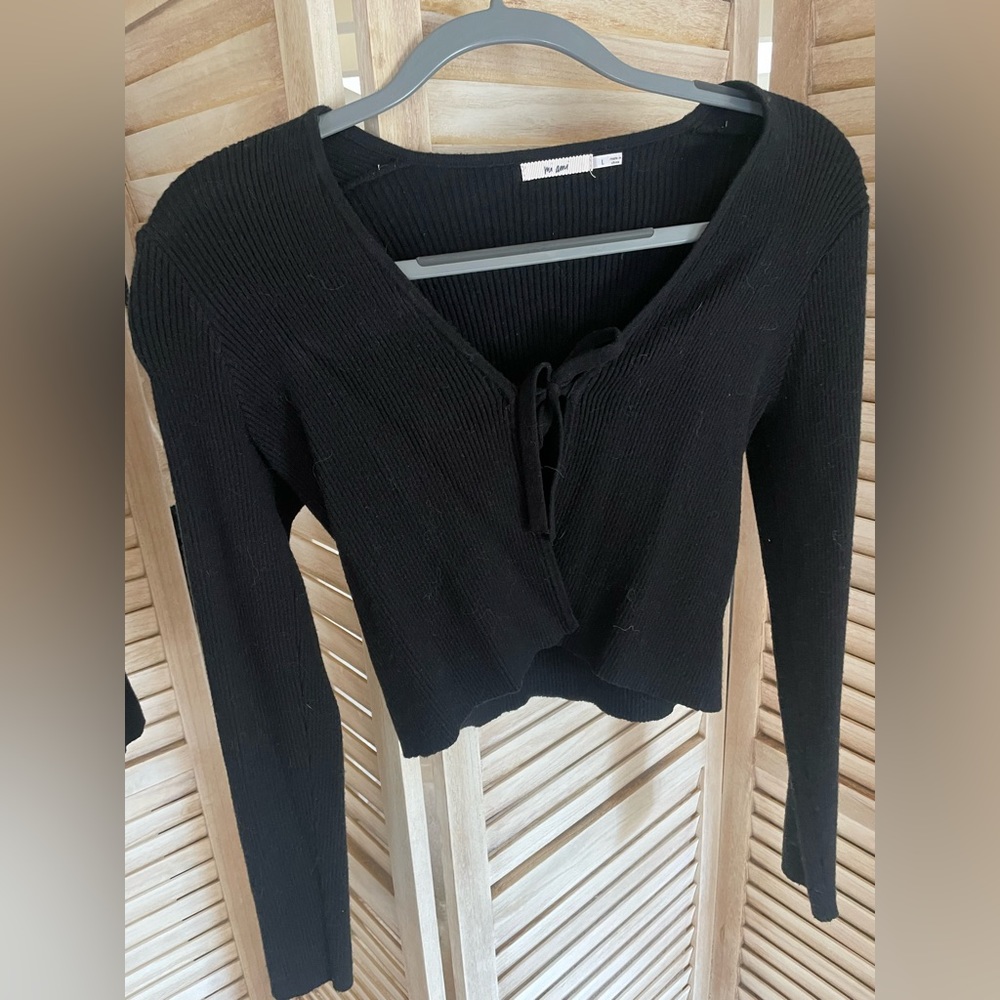 Cropped cardigan